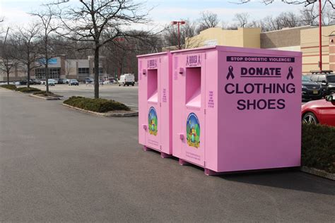 locate clothing donation box